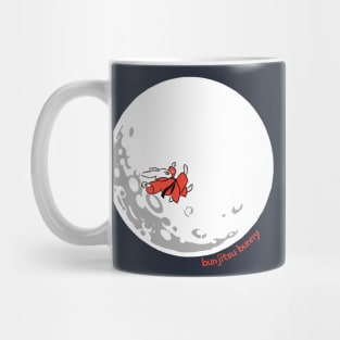 Bunjitsu Bunny Jumps to the Moon! Mug